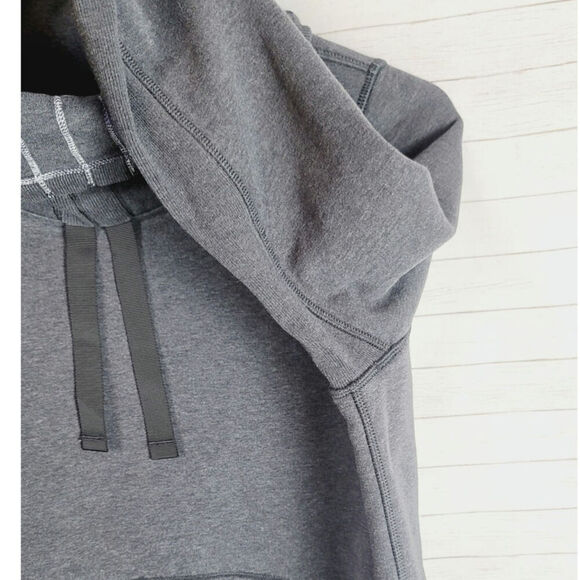 LULULEMON AVENUE PULLOVER SWEATSHIRT IN DARK GRAY, SZ MEDIUM/LARGE - Picture 12 of 12